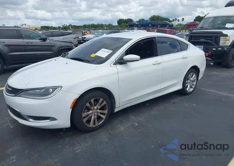 2015 Chrysler 200 Limited из США, поврежденный, VIN 1C3CCCAB3FN593651
